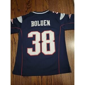 Nike Brandon Bolden New England PATRIOTS NFL Football Jersey Youth 8 Small Boys